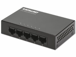 INTELLINET Ethernet Switch 530378 5-Port Gigabit