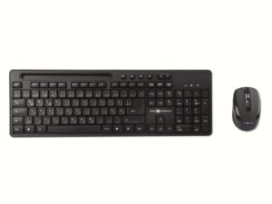 RED4POWER Kabelloses Tastatur/Maus-Set R4-B104W