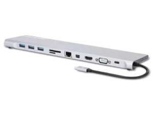 MANHATTAN Dockingstation USB-C 11 in 1