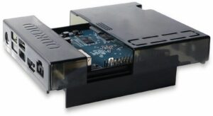 ODROID-N2 Gehäuse transparent - schwarz