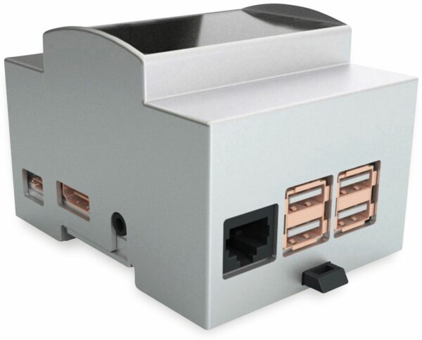 ITALTRONIC Hutschienengehäuse 25.0410000.RP3 für Raspberry Pi 3 Model B/B+