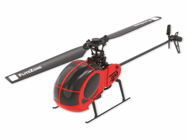 Hughes 300 Helikopter (rot) RTF