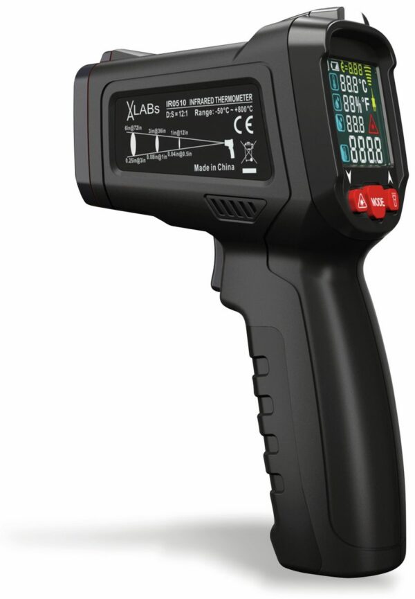 VA LABs IR0510: 5in1 Infrarot-Thermometer