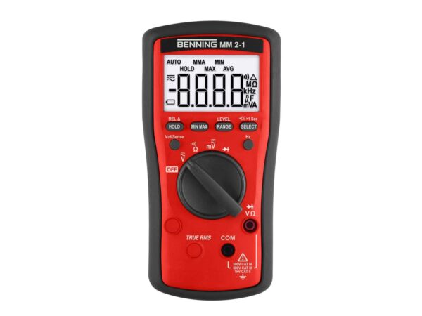 BENNING True-RMS Digital-Multimeter MM 2-1