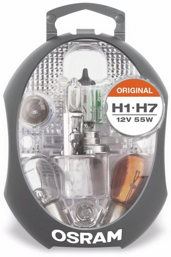 Osram KFZ-Ersatzlampen Set H1/H7