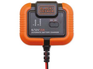 Black & Decker Batterie-Ladegerät 6V + 12V