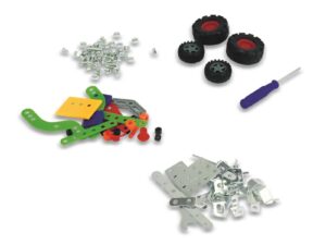 Eddy Toys Metallspielzeug-Traktor 128 Teile