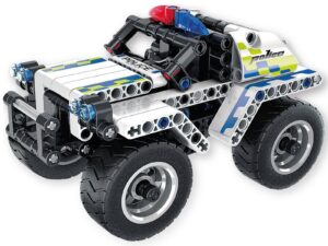 TEKNOTOYS Bausteinset Pullback Polizeiauto