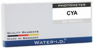 Water-i.d. Tabletten Cyanursäure für PoolLab und FlexiTester